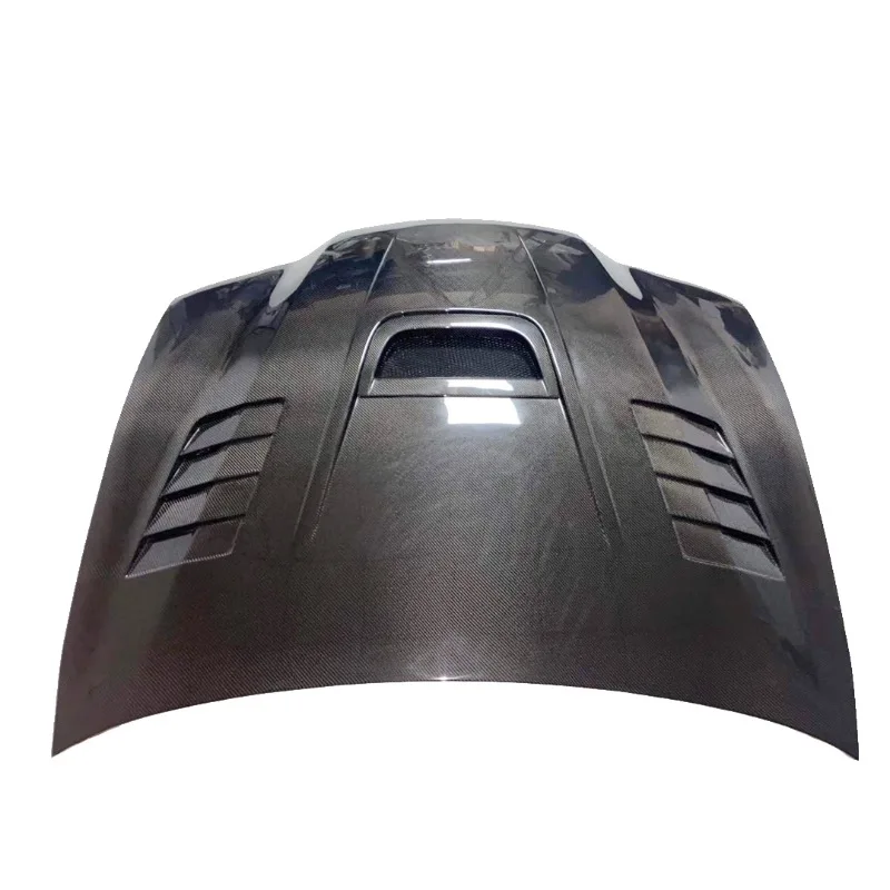

New GS200 300 400 MBJ Style Punched Carbon Fiber Hood with Screws for GS 2012-2020 (3K Twill Weave Screw-On)