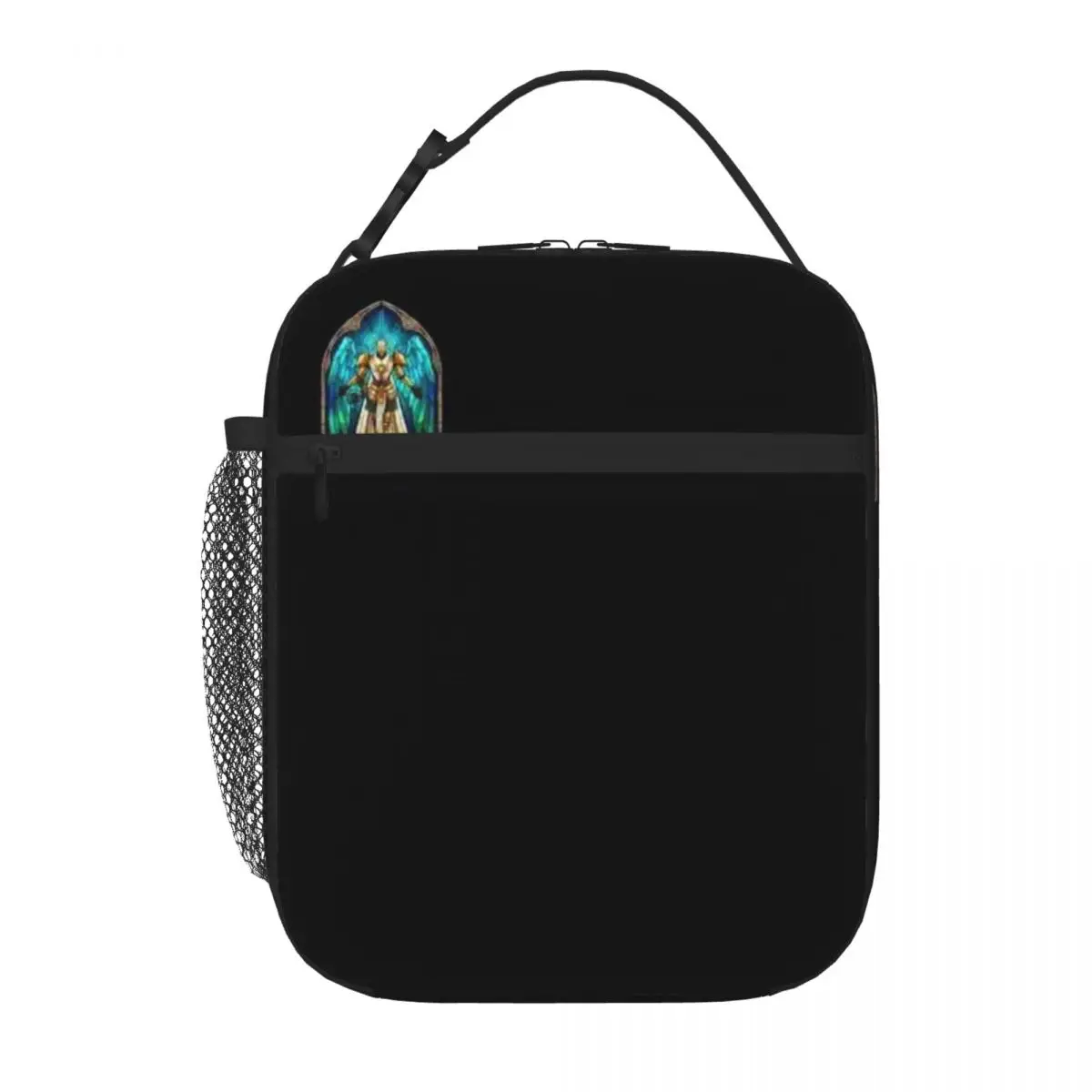 Bestselling Gabriel Judge Of Hell Marble Print Kids Lunch Bag Daily Snack Storage Insulated Lunch Bag