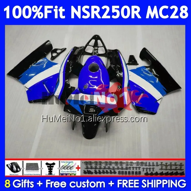 Injection For HONDA NSR250R MC28 1994 1995 1996 1997 1999 16No.136 NSR 250 250R NSR250 R 94 Blue Repsol 95 96 97 98 99 Fairings