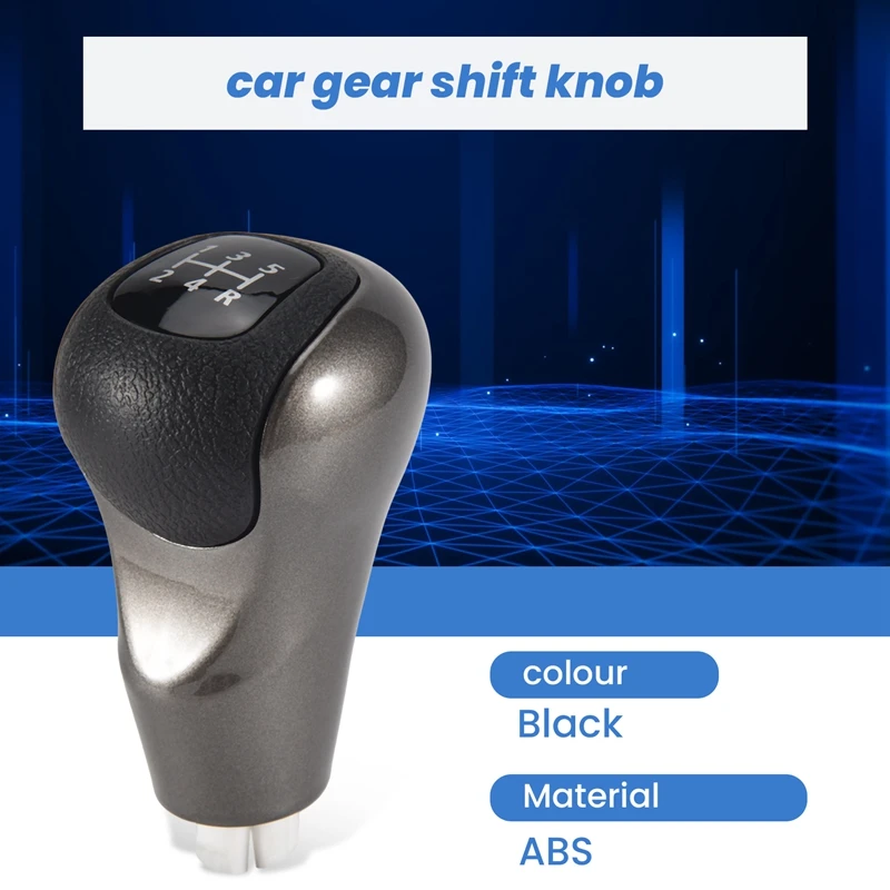 Shift Head, 5 Speed Gear Shift Knob Manual Shift Ball Stick For Honda Civic 2006-2011 54102-SNA-A02