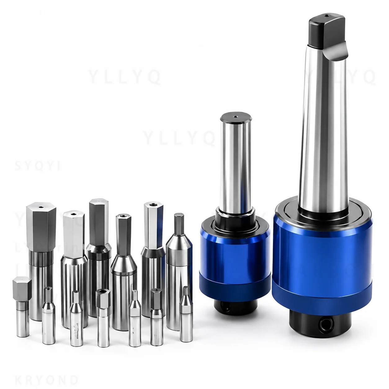 CNC High Speed Steel With Coated Hexagon Rotary Broach Punch Bit Punching Tool Holder Rotated Blanking Cutter Coating Alloy Head