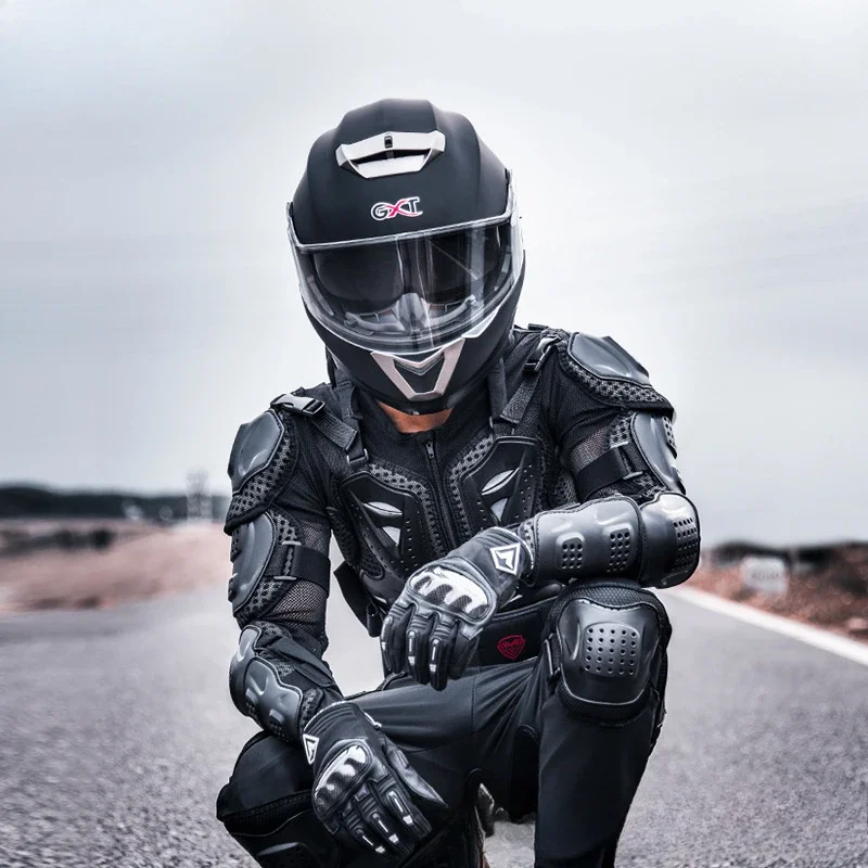 Mecha Clothing Cosplay Motorcycle Protective Armor Riding Knee Protector Elbow Protecto Chest Neck Cross Country Rider Equipment