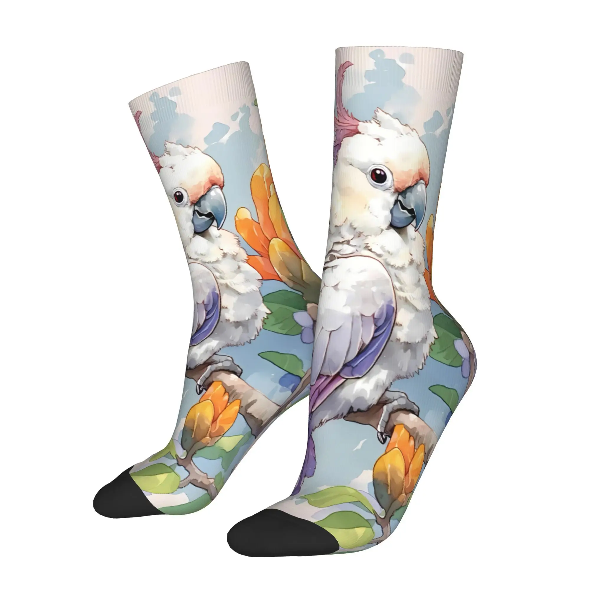 

Носки с головой попугая Феникса, мужские модные полиэстеровые носки с принтом
