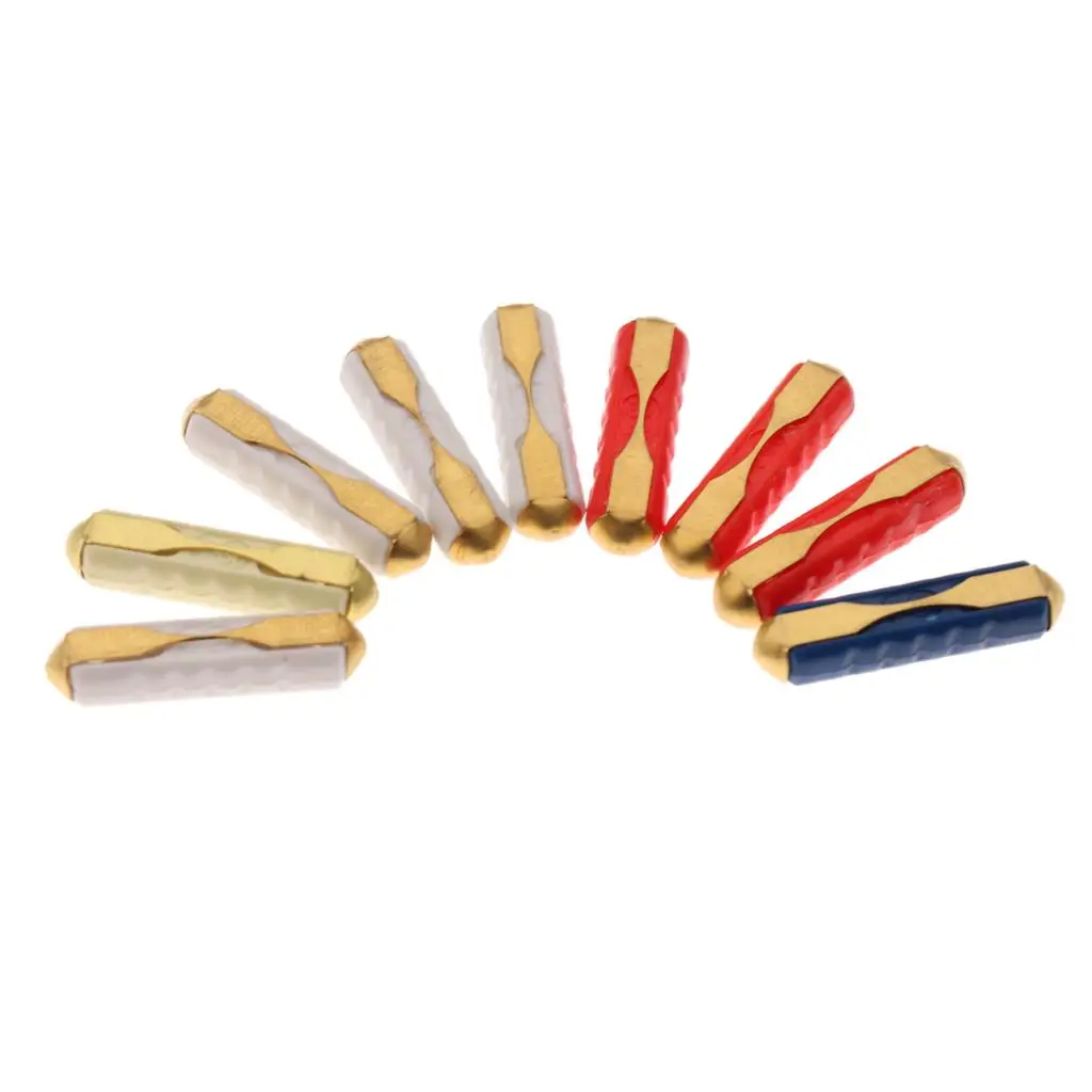 23x5mm Fuse Tube European Ceramic Style Car Circuit Breaker Color Identification Horizontal Type for DC Devices