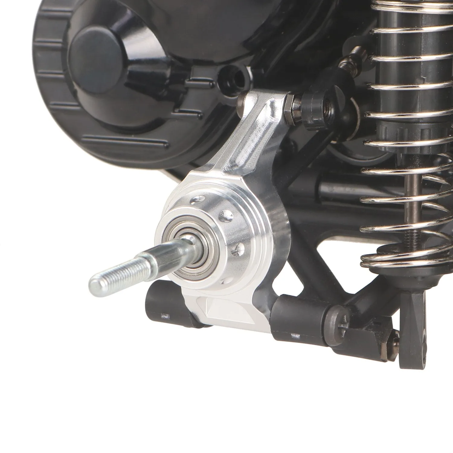 LCX Racing 1/10 RC Truck Car Rear Hub Set Rear Carriers for Tamiya Hornet EVO Grasshopper Upgrades Parts Accessories