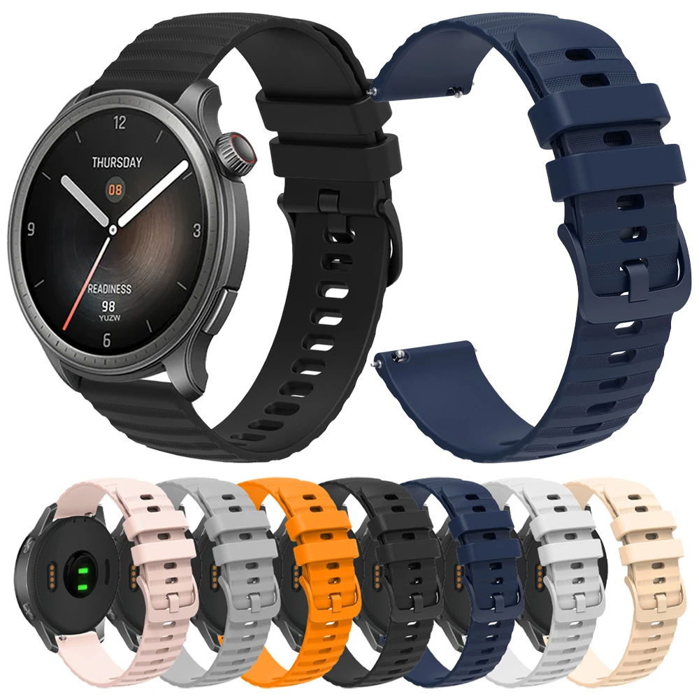22Mm Silicone Strap…