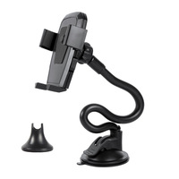 Universal Stand 360 Rotate Sucker Car Phone Holder Anti Slip Flexible Mount Phone Holder for IPhone Samsung Car Accessories