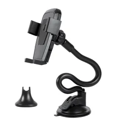 Universal Stand 360 Rotate Sucker Car Phone Holder Anti Slip Flexible Mount Phone Holder for IPhone Samsung Car Accessories