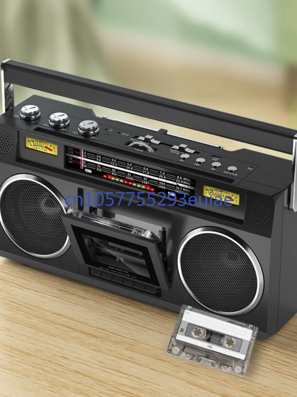 Vintage Tape Player Stereo Full Band Radio Bluetooth Cassette Nostalgic Recorder USB