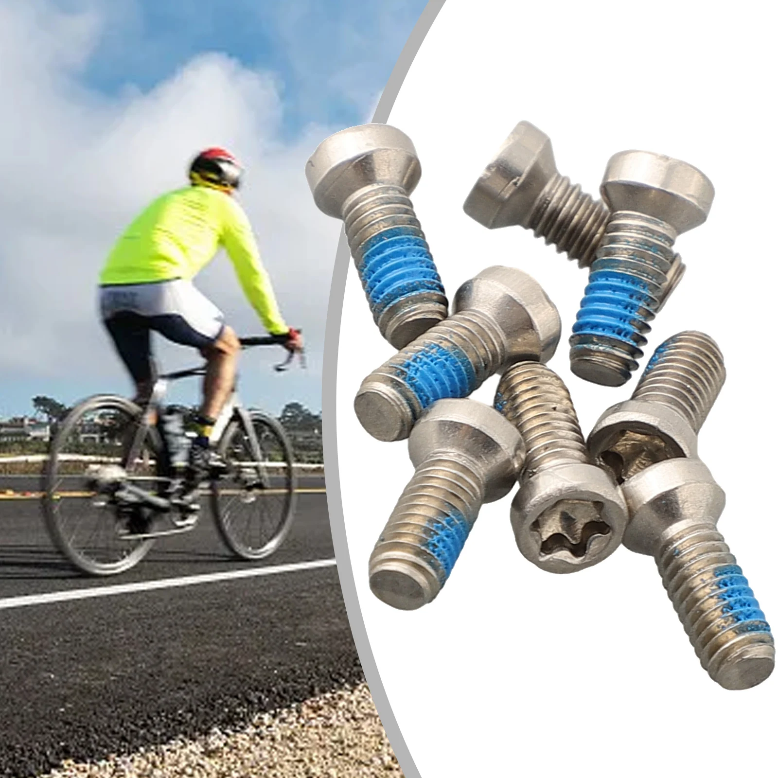 Crank Screws Bicycle Crank Screws for sram QUARQ for rival for axs for force Red Speed G Pc Pcs Silver Stainless Steel Install