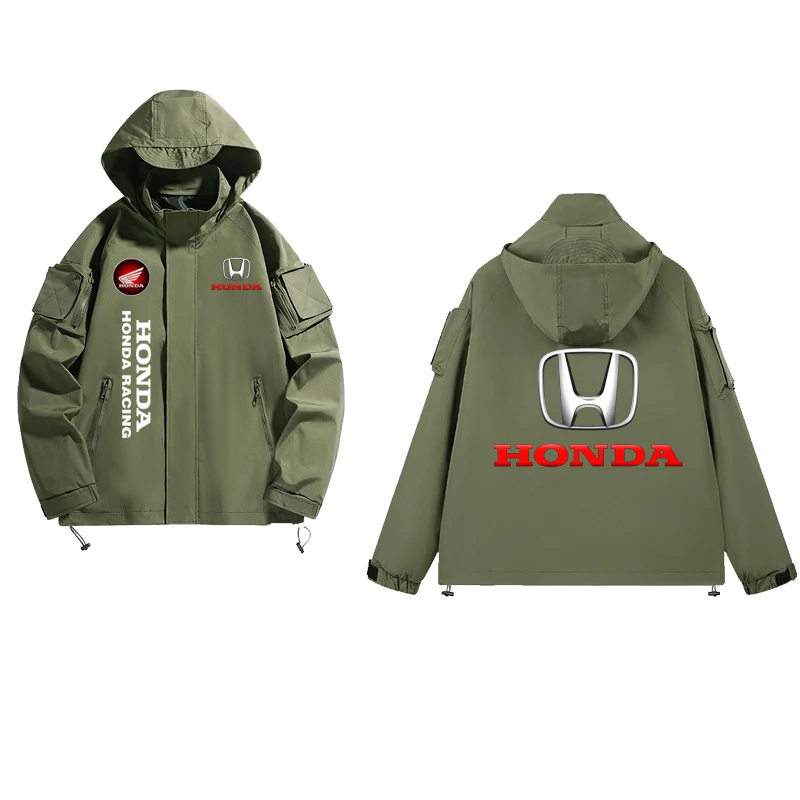 men's Honda HRC logo 2026 Universal Windproof Jacket Fashionable