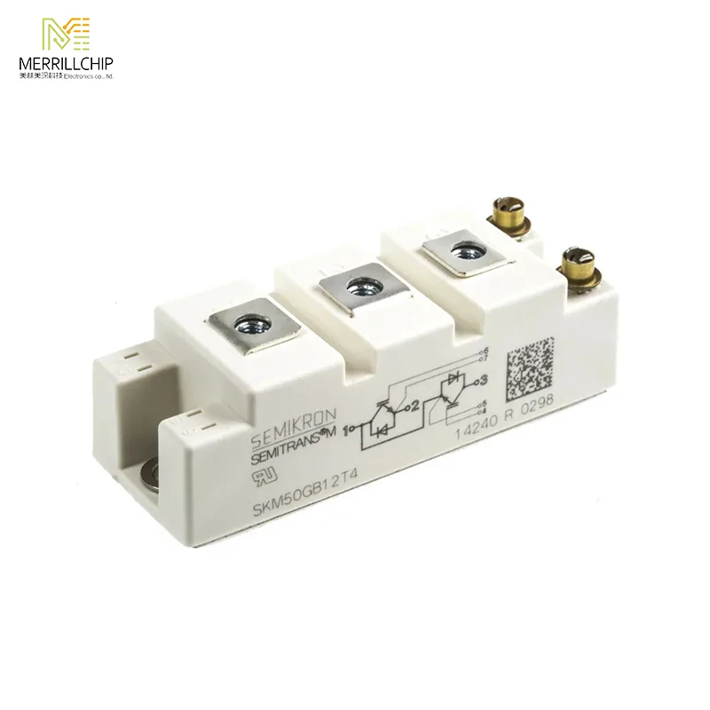 IGBT Modules Dual Half Bridge IGBT Module Power IGBT Transistor SKM50GB12T4