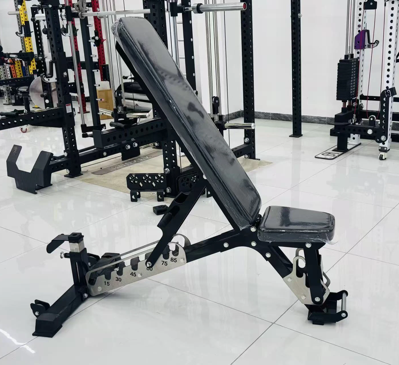 Best-Selling Adjustable Weight Bench-Heavy Duty Strength Training Bench with Durable PU Leather, Factory Direct OEM/ODM Support