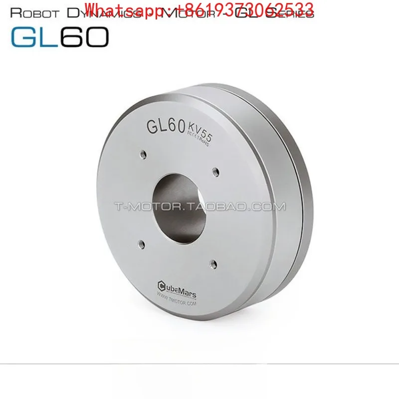 

Высокоточный бесщеточный трехфазный двигатель постоянного тока GL60 с полым валом и сквозным отверстием, без датчика