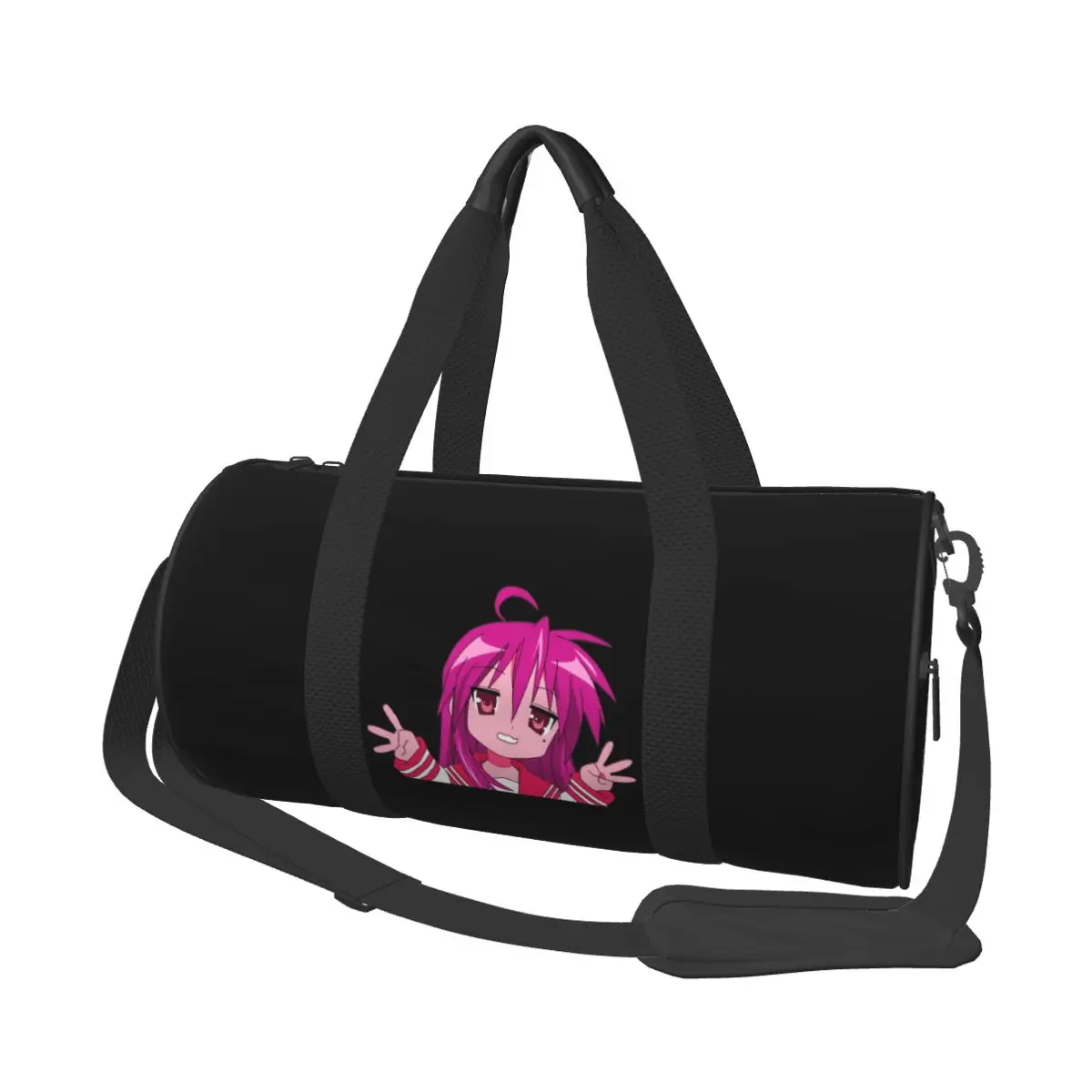 

Lucky Star Anime Lucky Star Anime Large Duffle Gym Bag Multi-Functional Duffle Travel Bags Handbags Fitness bag