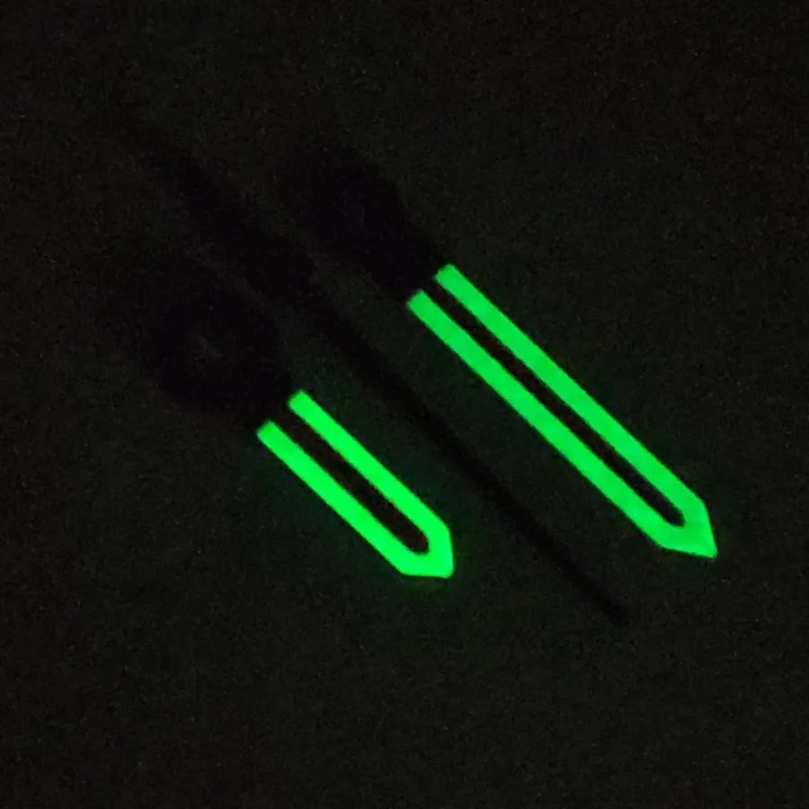 NH35 Hands Watch Accessories Black And White Red Contrast Green Luminous Pointer Suitable For NH35 NH36 R 7S Machines