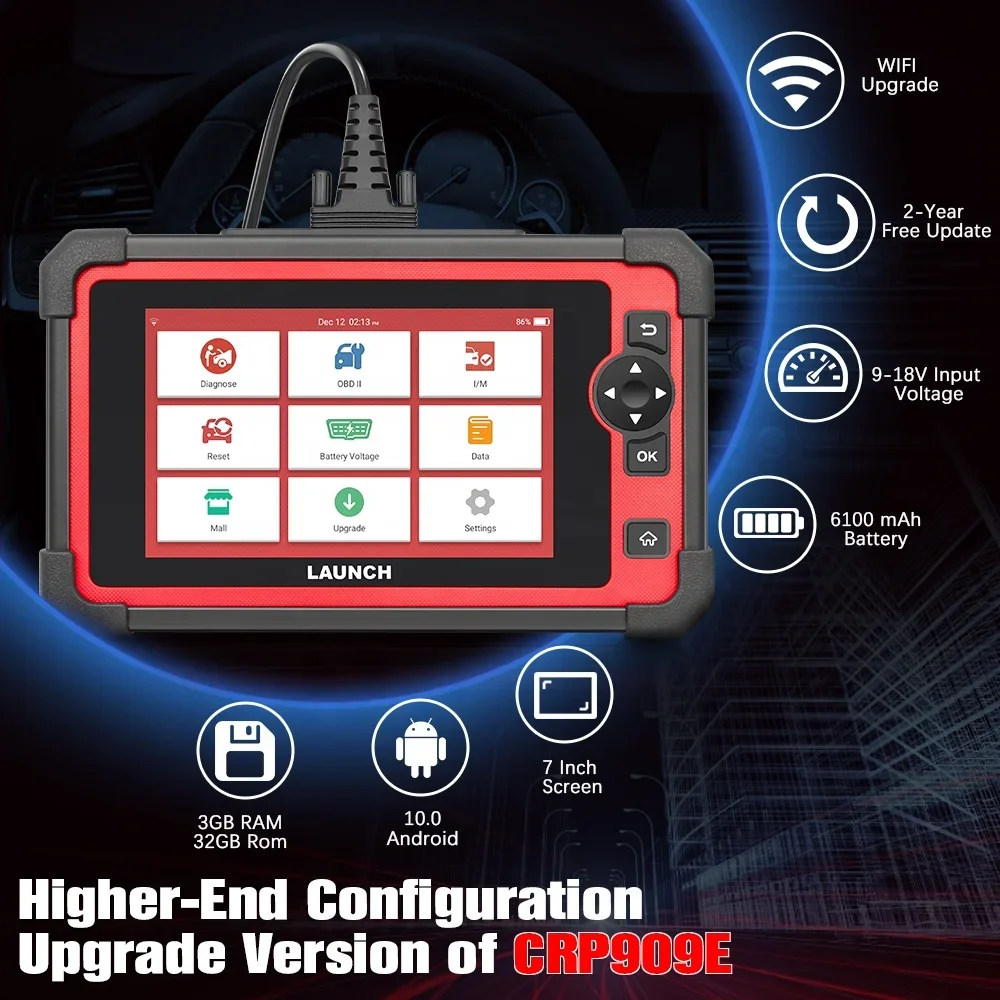 Professional Automotive Scanner . X431 CRP919E Full System Car Diagnostic Tool CRP 919E 2 Scanner Code Reader