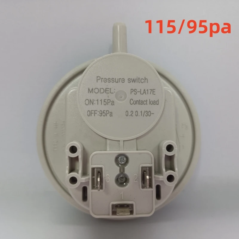 1 قطعة مفتاح ضغط الهواء لغلاية الغاز المثبتة على الحائط مفتاح ضغط الرياح 115/95pa