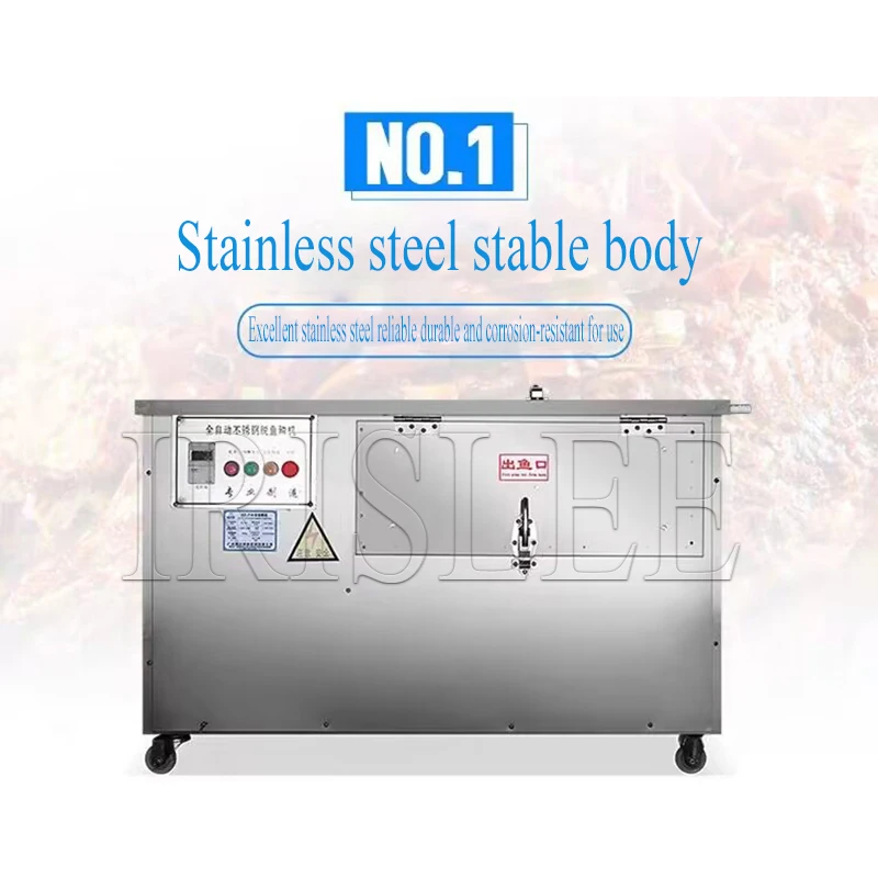 Commercial Stainless Steel Fish Scale Scraper XT-ZXY01 Type Electric Scraping Fish Scale Maker Automatic Remove Fish Scale Machi