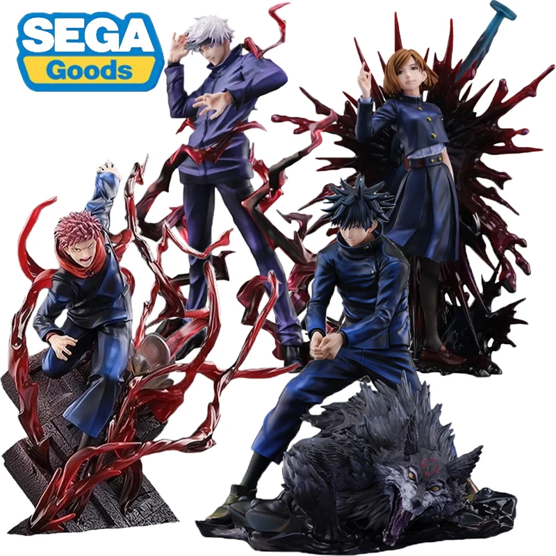 In Stock Genuine Original SEGA S-FIRE Itadori Yuji Satoru Gojo Kugisaki Nobara Fushiguro Megumi Jujutsu Kaisen Anime Figure Doll