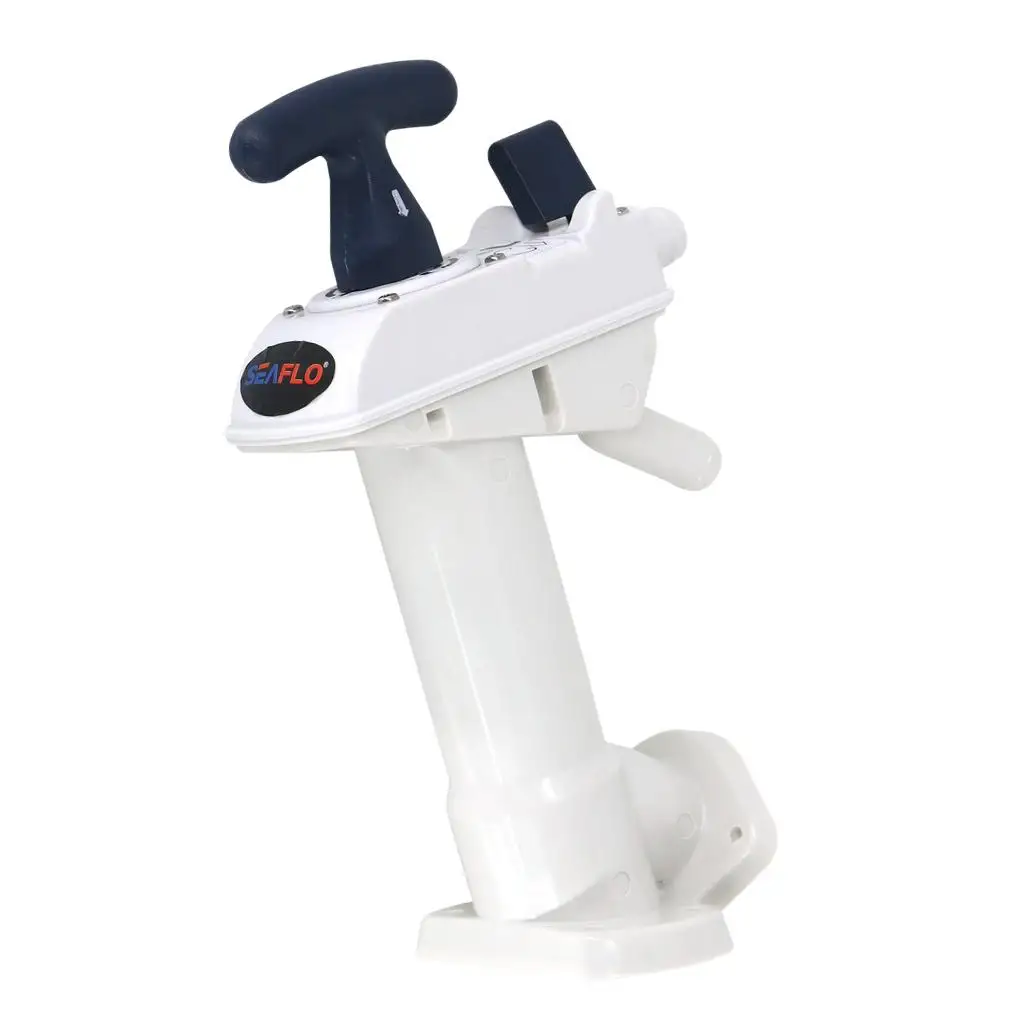 

Universal Manual Toilet Pump Replacement for RV Marine Boats (White)