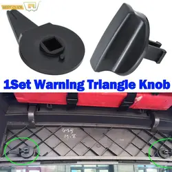 For VW Tiguan 5N MK1 2003 - 2015 For Touran Warning Triangle Compartment Cover Bracket Turn Knob Mounting Lock Clip Tailgate