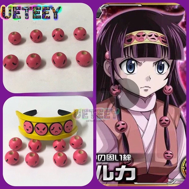 

UETEEY аниме Alluka Zoldyck термостойкие аксессуары для волос реквизит аксессуары реквизит для вечеринки на Хэллоуин