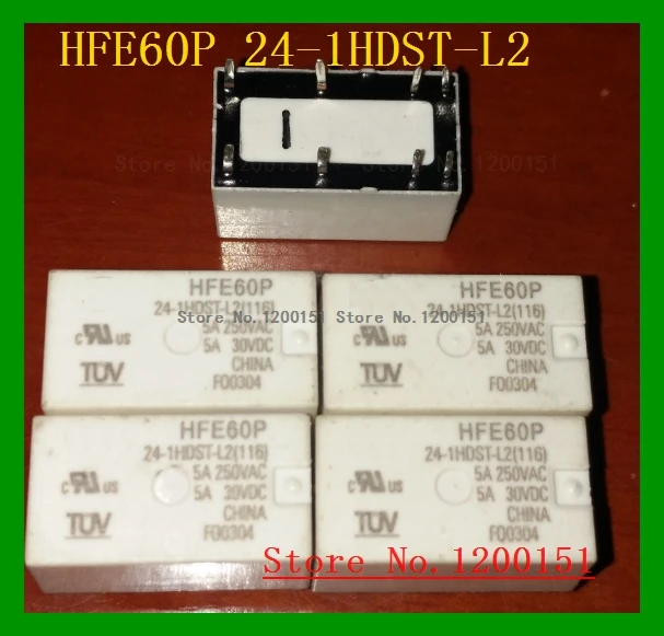 Hfe 60P 24-1Hdst 24-1hdstg 24-1hdst-l1 24-1hdst-l2 24-1hst Relay Dip6 Dip4