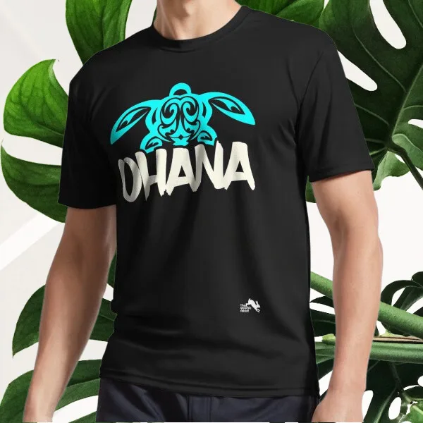 New Ohana Means Family - Hawaii Gift Active Logo T-Shirt Funny Size S to 5XL