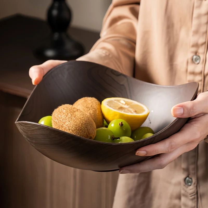 Wood Grain Serving Bowl 2