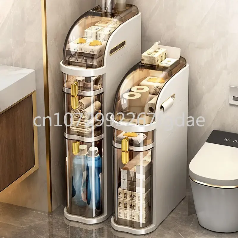 Toilet Slot Storage Rack Installation Free Toilet Storage Rack Toilet Narrow Slot Storage Cabinet Floor Cabinet