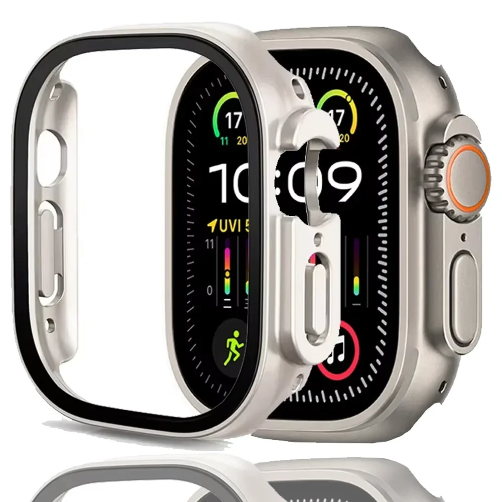 Glass+Cover for Apple Watch Ultra 3 49mm Smartwatch HD Tempered Screen Protector Case iWatch Series Ultra 49mm Shell Accessories