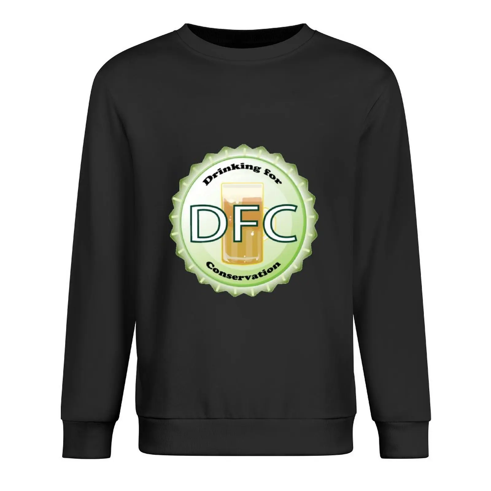 

Drinking for Conservation Logo Pullover clothes for men korean autumn clothes korean clothes blouse new in hoodies & sweat-shirt