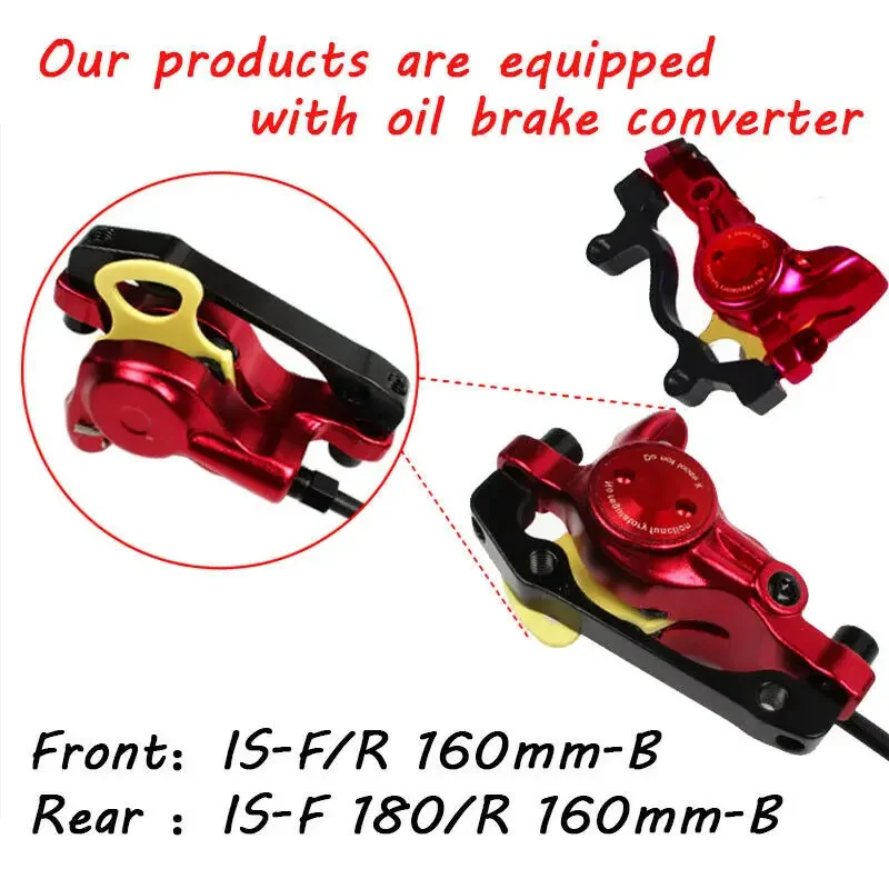 ZOOM MTB Hydraulic Brake Set HB-875 Bicycle Disc Brake FrontRear 750/1350mm Aluminum Alloy Mountain Bike Brakes Caliper/Handle