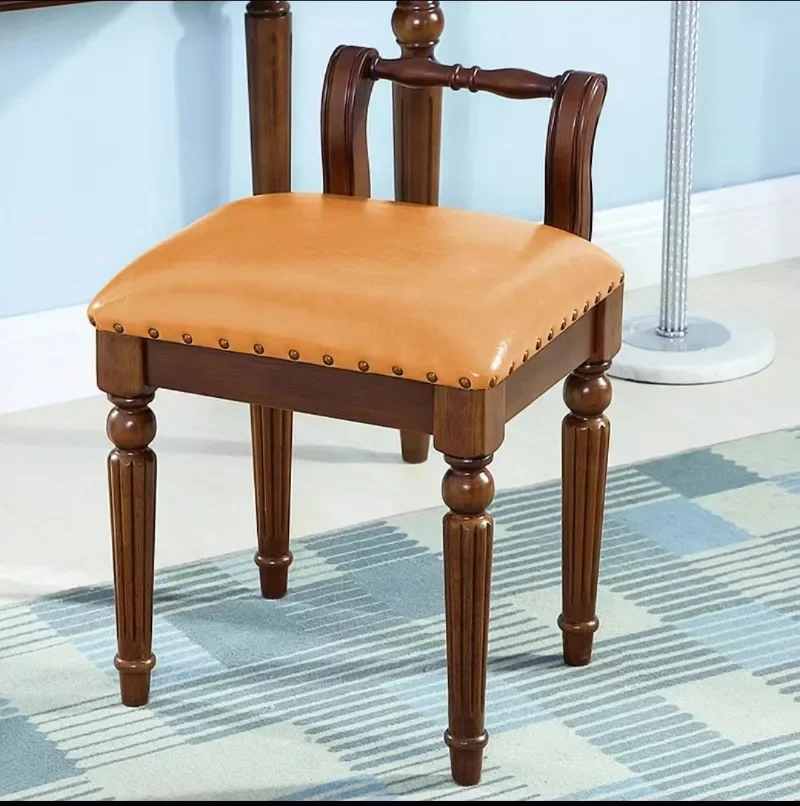 Barbiere Mobile Sedie da soggiorno Cuscinetti Poggiapiedi in legno Antiquariato Sedie da pranzo Ultraleggero salvaspazio Sillones Modernos Furniture