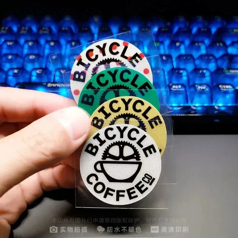 

2Pcs/Set Road Bike MTB Waterproof Vinyl Sticker, Durable Decal for Bicycle Top Tube, Fork, Helmet and Body Decor