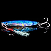 New 7g 12g 17g 22g 30g 40g Metal Cast Jig Spoon Shore Casting Jigging Fish Sea Bass Fishing Lure Artificial Bait Winter Tackle
