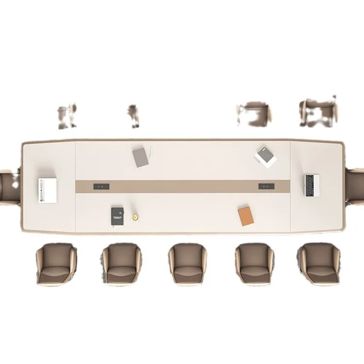 

Office Long Modern Simple Conference Room Combination Office Negotiation Table