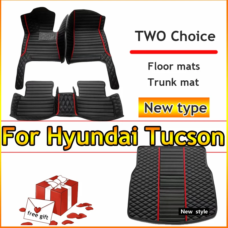 

Автомобильные коврики для Hyundai Tucson 2015 2016 2017 2018, оригинальные автомобильные подкладки для ног, аксессуары для крышки