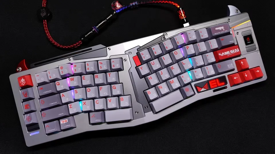 

Хит продаж: Механическая клавиатура Slice Alice68, акриловая, трехрежимная, беспроводная (Bluetooth, 2.4G), RGB, с возможностью горячей замены, эргономичный корпус из CNC-профилированного пластика