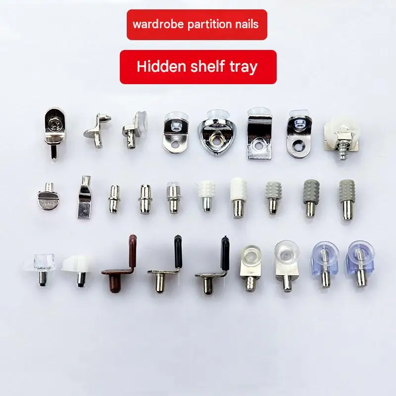 Wardrobes Partition Support Shelf Bracket Steel Studs Peg Closet Partition Glass Wooden Board Support Fastener Hardware