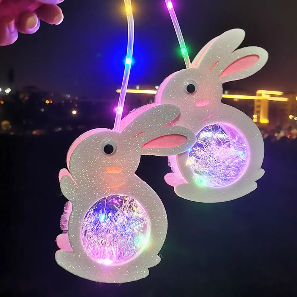 Kawaii Led Lantaarn Drie Flash Modi Decoratieve Festival Benodigdheden Cartoon Dier Flash Lantaarn Voor Kinderen Kinderen Speelgoed