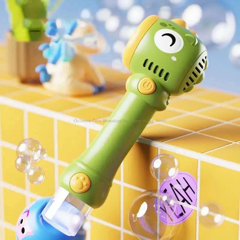 파티 버블 머신 장난감 모양 전기 버블 장난감 어린이 성인 유치원 십대 버블 야외 파티를 불고