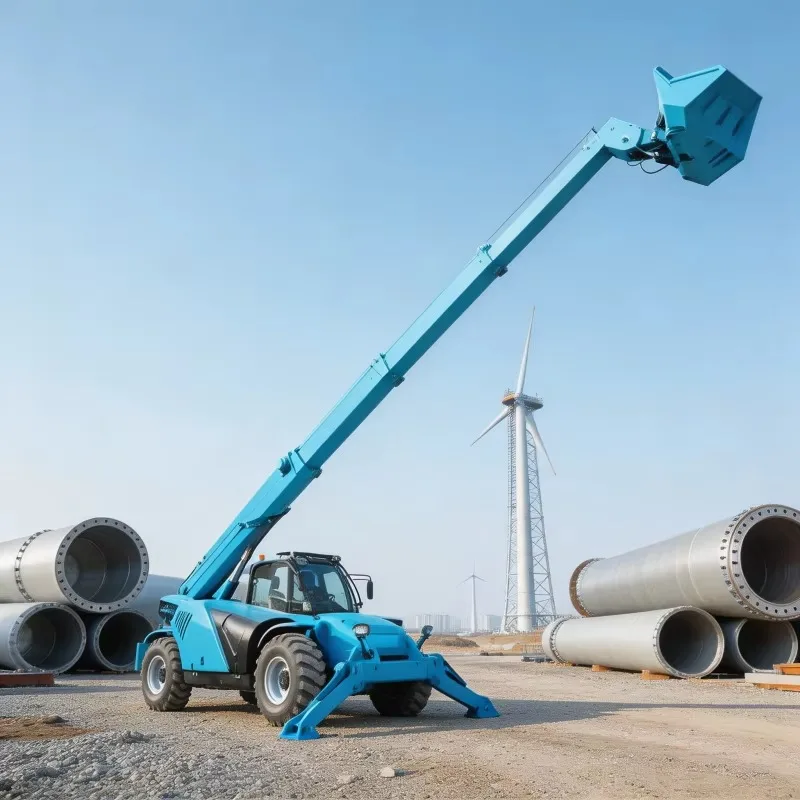 FOB Industrial Transportation Equipment Small Compact Telescopic Loader For Greenhouse Plants Material Handling Customize