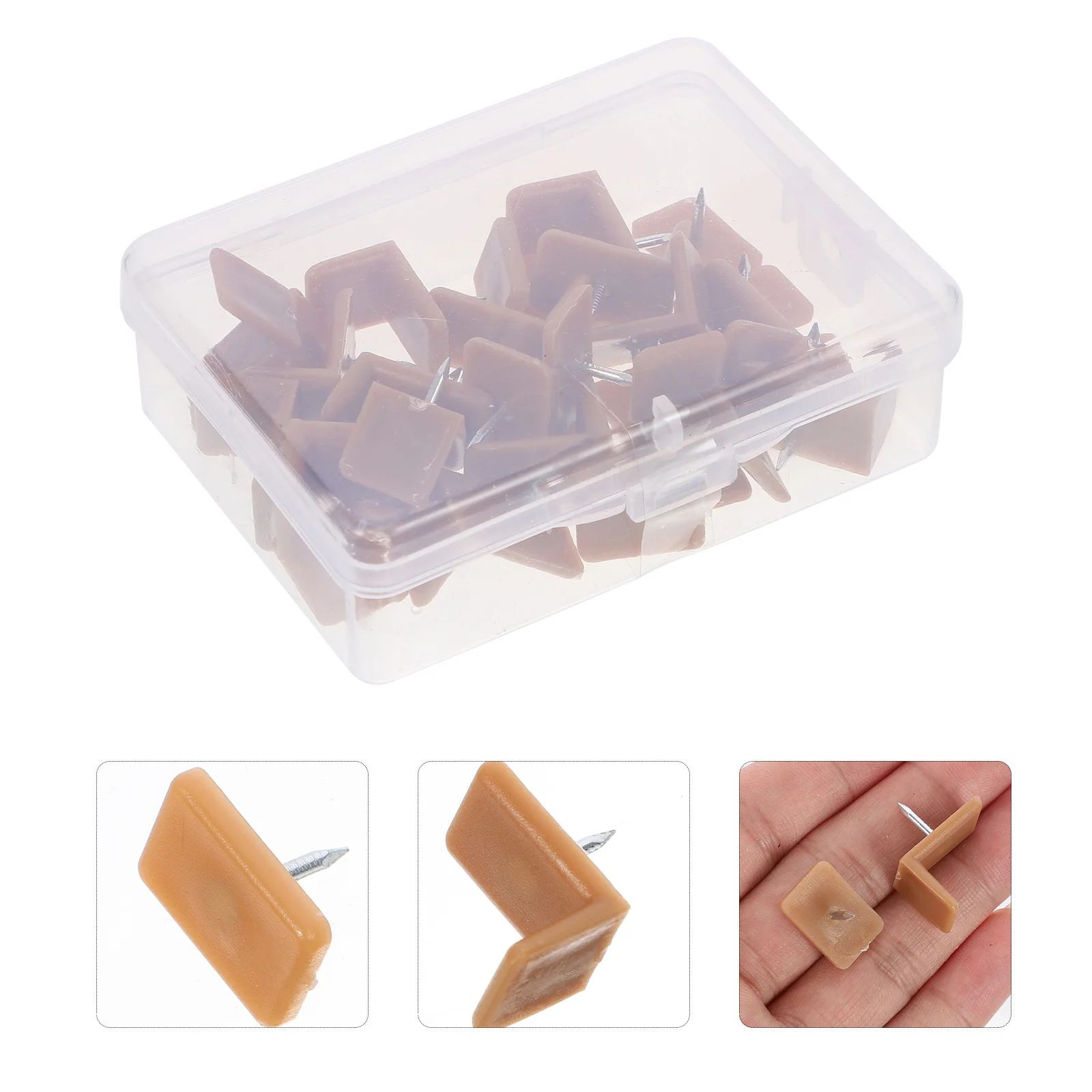 

1Set L Shape Drawer Glide Slide Replacement Durable Drawer Guide Nail Repair for Furniture Slider Chair Glides