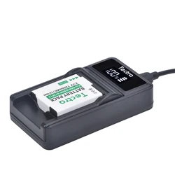 DMW-BCM13 DMW BCM13E BCM13PP Battery OR LED  Charger for Panasonic Lumix DC-TS7, DMC-FT5, DMC-LZ40, DMC-TS5, DMC-TZ37 TZ40 TZ41