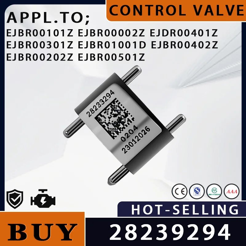Common Rail Injector Repair Valve 28239294 Diesel Fuel Injection Spare Parts For EJBR00501Z EJBR00101Z EJBR01001D LH2627-