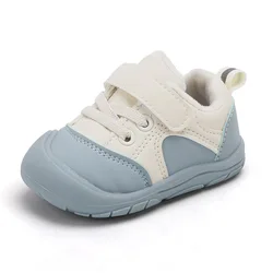 Zapatillas de deporte transpirables para niños y niñas, zapatos de tenis para primeros pasos, con suelas suaves, novedad