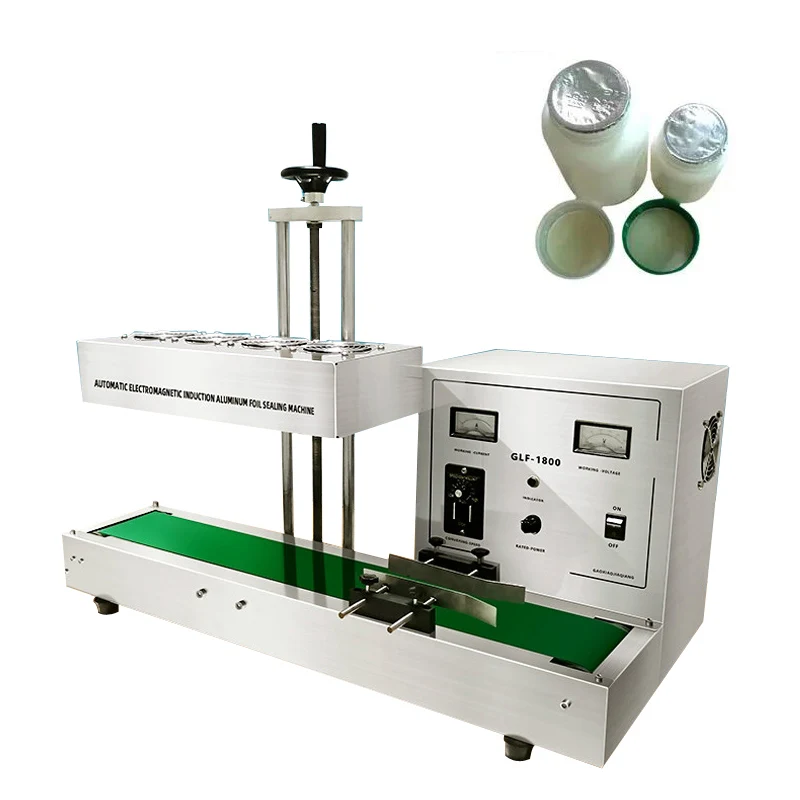 

Electromagnetic Induction Aluminum Foil Sealing Machine Continuous Automatic Bee Medicine Plastic Bottle Gasket Machine