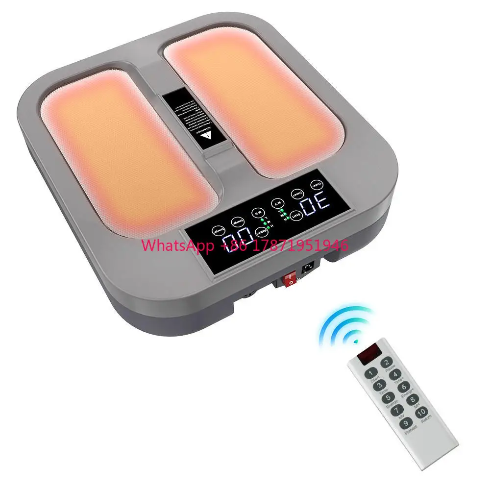 Foot Massage Device Bioresonance Pemf Machine Therapy tera hertz  Pulse Electric Field Cell Healing Device